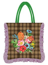 Mouchkine Sac Cabas froufrous Tartan