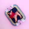 mouchkine jewelry couture kawai deer brooch, handmade in france