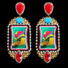 mouchkine jewelry handmade pop culture trendy earrings. Showing a chips paquet
