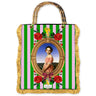 mouchkine jewelry luxury velvet bag painting girl baroque sac à main chic en velour anses bambou