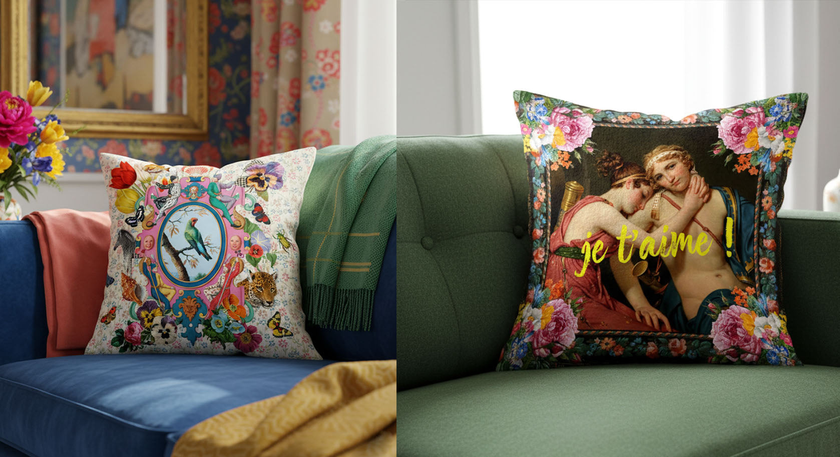 Housses de Coussins 40cm