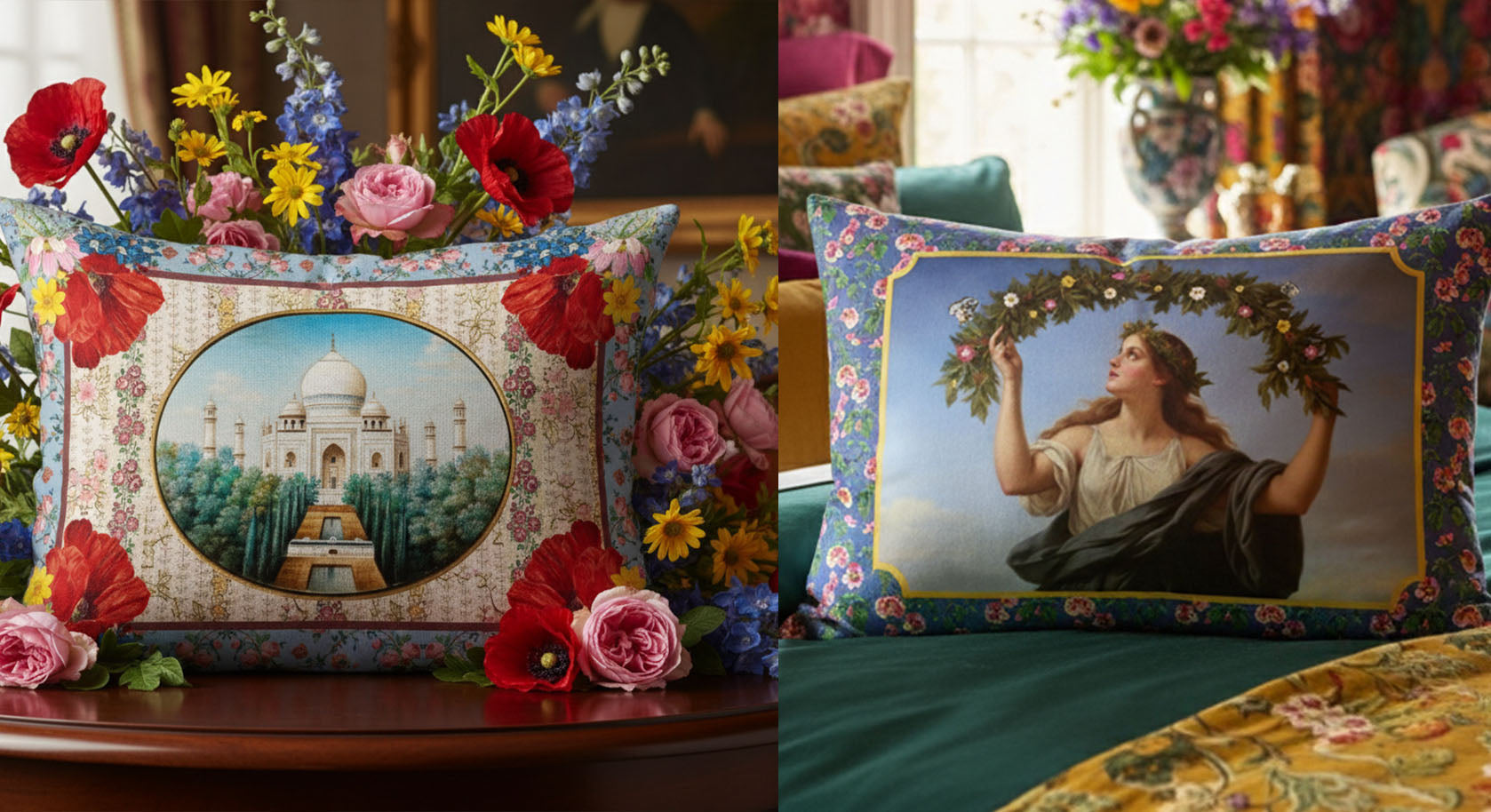 housses de coussin 60x40 cm