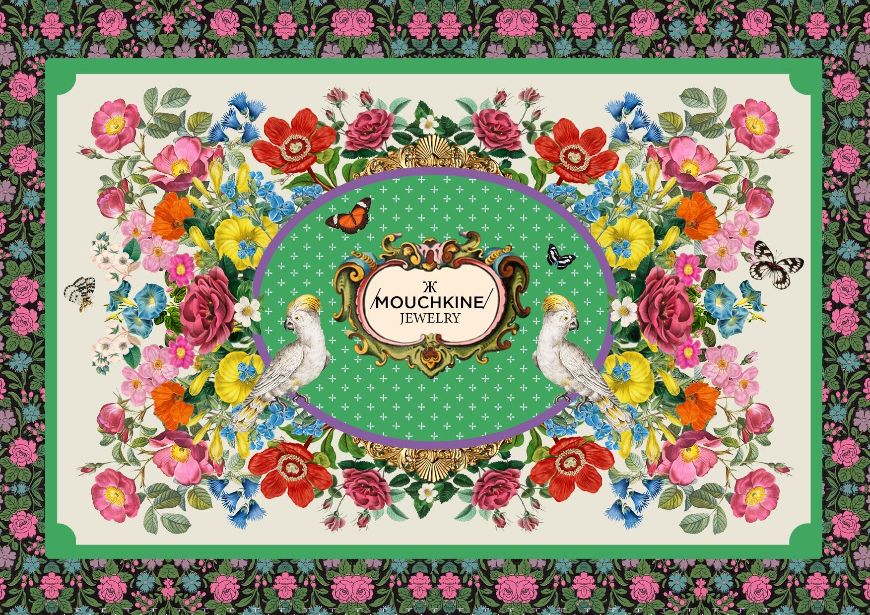 【konbucream】MOUCHKINE jewelry クッション Mouchkine: a high-end French jewelry and home decor brand