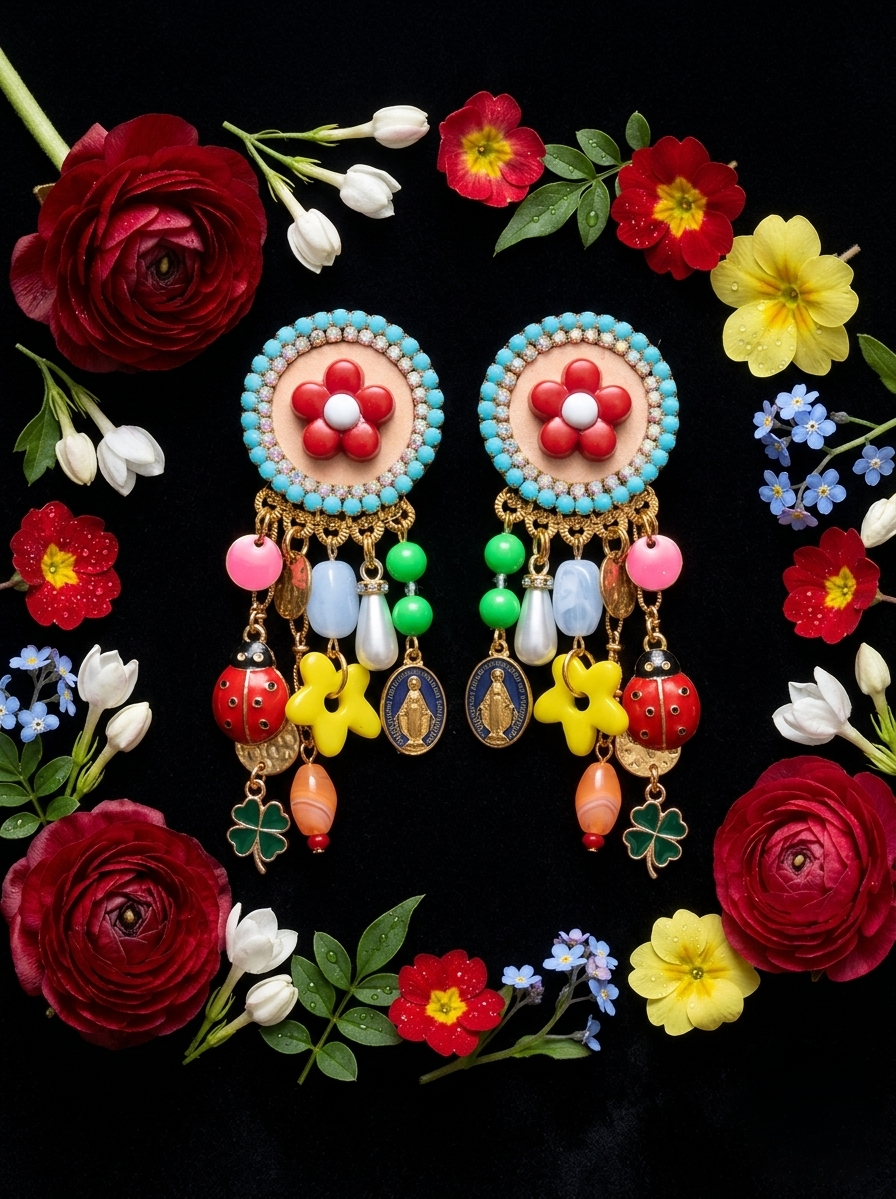 boucles d'oreilles celebration Mouchkine bijoux