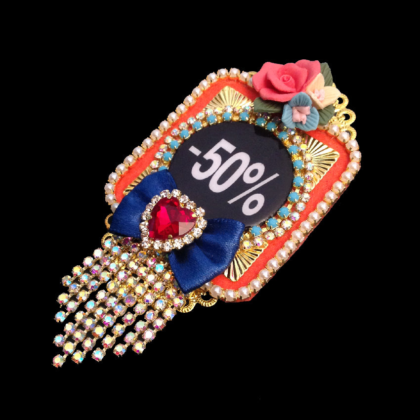 mouchkine jewelry luxury pop culture brooch handmade in france