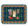 mouchkine paris decoration plateau chic tartan chat luxury tray cat 